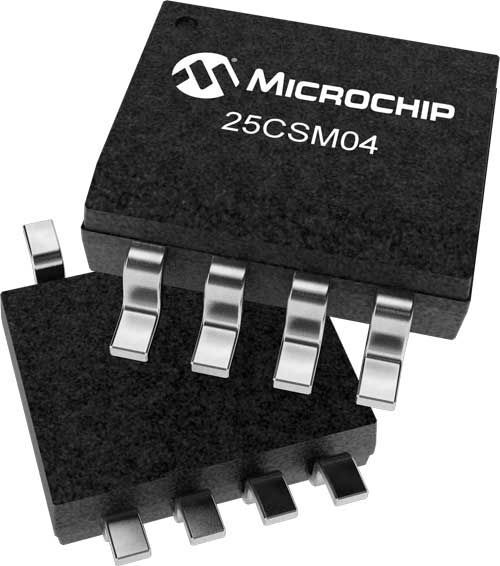 Microchip, Microchip Technology, EEPROM Serial 4 Mbit, 