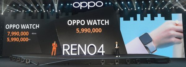 Oppo Watch trang bị hệ điều hành Wear OS2 của Google 