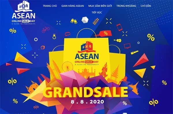 thương mại điện tử, mua sắm trực tuyến, TMĐT, ASEAN, ASEAN Online Sale Day, 