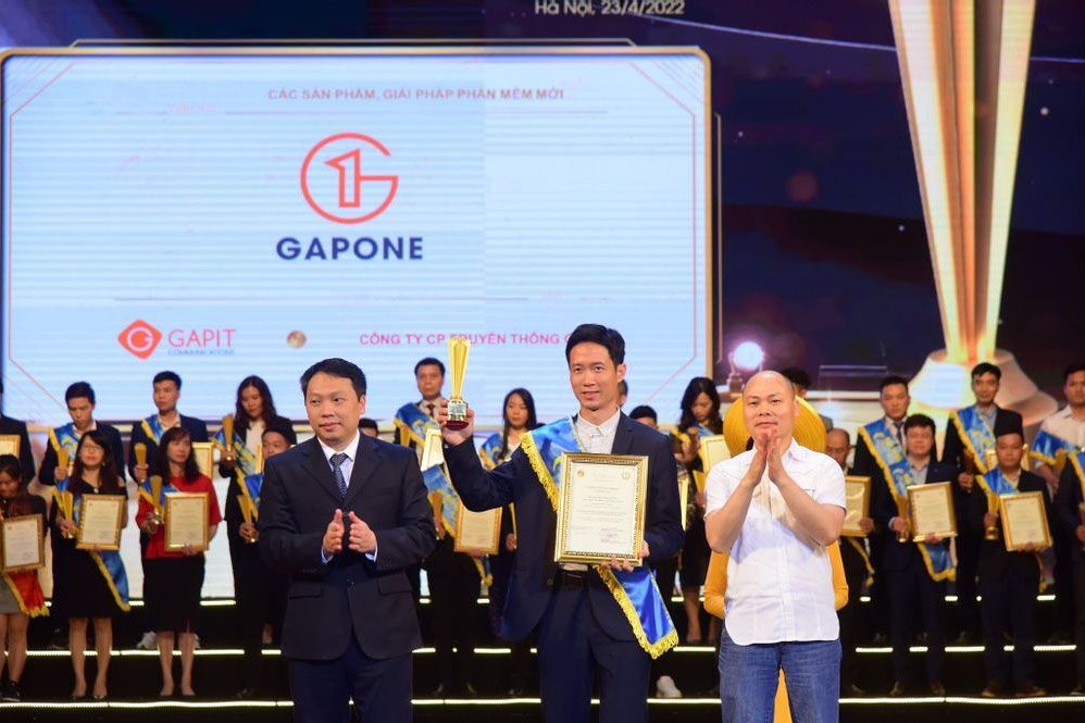 GapOne tại giải thưởng Sao Khuê 2022