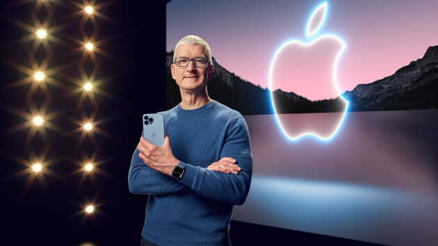 Apple ra mắt iPhone 13: Màu hồng, mạnh mẽ - Ảnh 1.