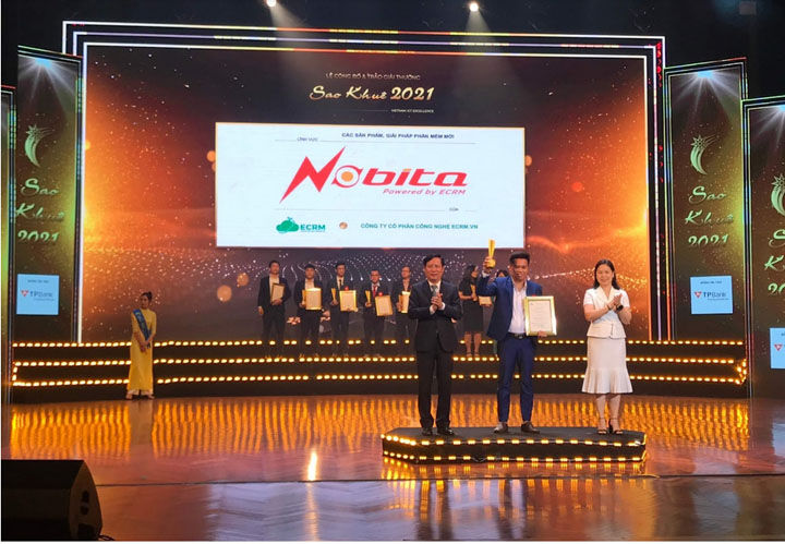 Anh Nguyễn Kim Cương Co-Founder công ty nhận giải thưởng Sao Khuê 2021