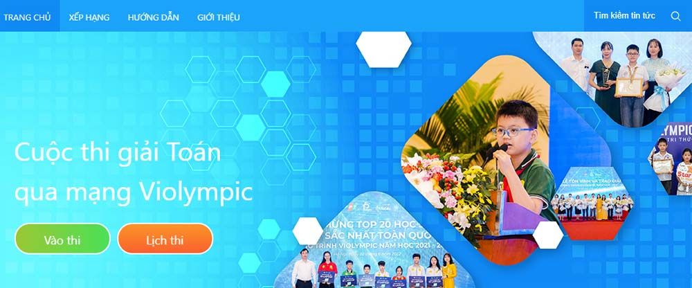 Sân chơi Violympic có thêm môn môn Tiếng Việt và Lịch Sử