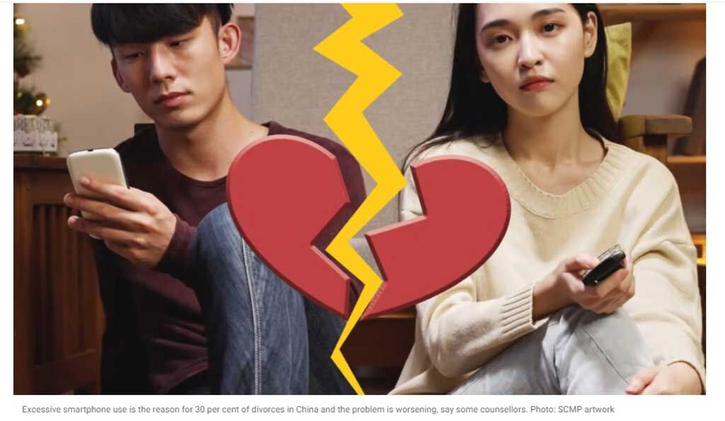 Nghiện smartphone gây ra 30% các vụ ly hôn ở Trung Quốc - ảnh 1