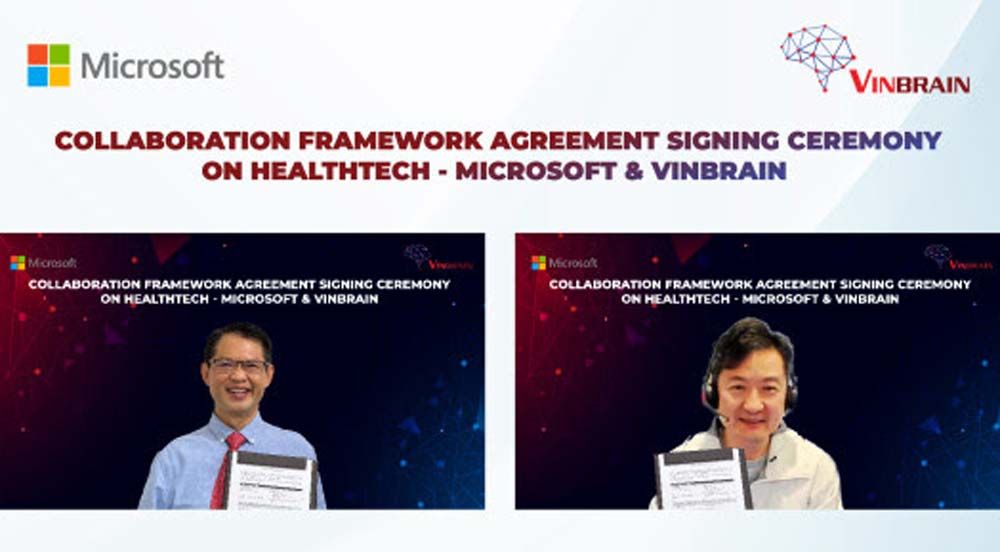 VinBrain hợp tác với Microsoft trong mảng dịch vụ chăm sóc sức khỏe