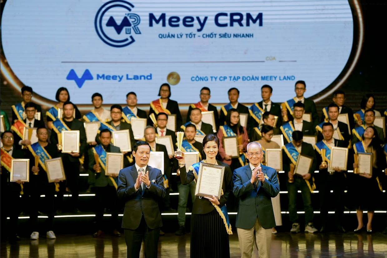 Meey CRM nhận giải thưởng Sao Khuê 2023