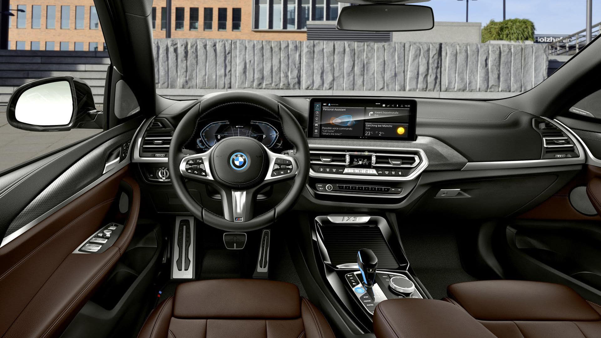 nội thất xe điện BMW