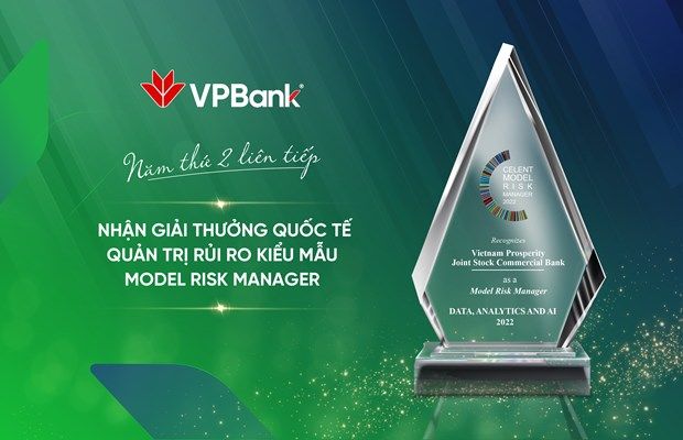 VPBank nhận giải thưởng quốc tế về quản trị rủi ro nhờ chuyển đổi số