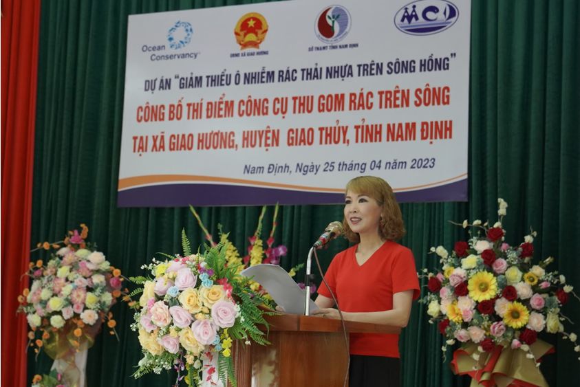 bà Hồ Thị Yến Thu - Phó Giám đốc thường trực MCD