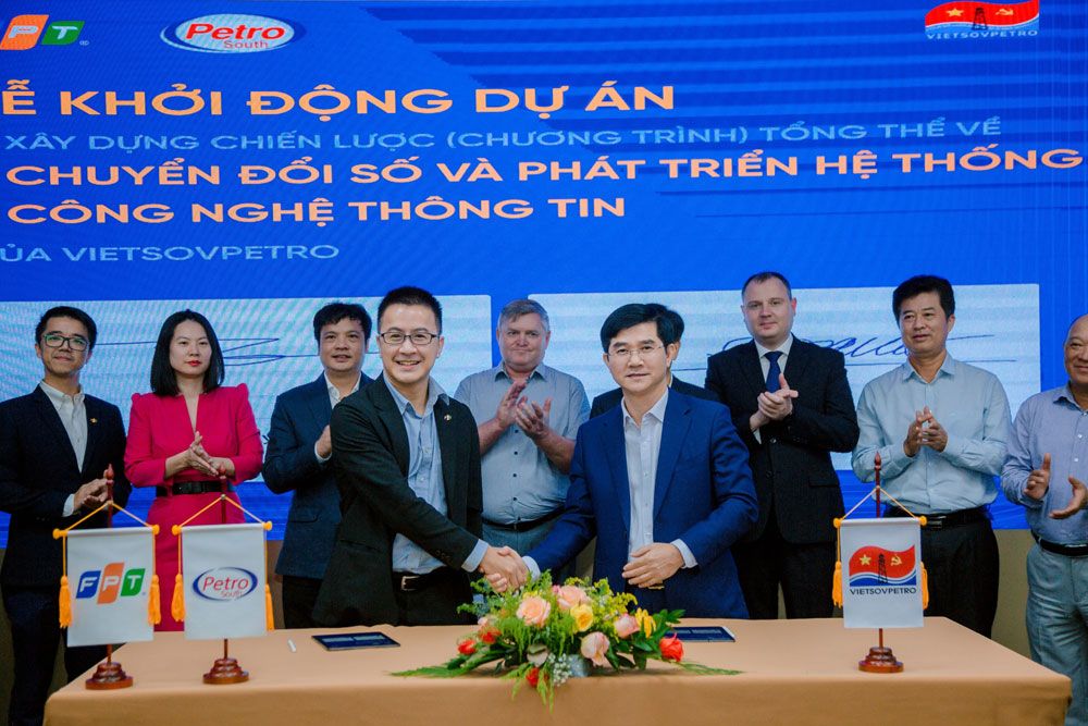 Việt - Nga Vietsovpetro hợp tác với FPT để đẩy mạnh chuyển đổi số