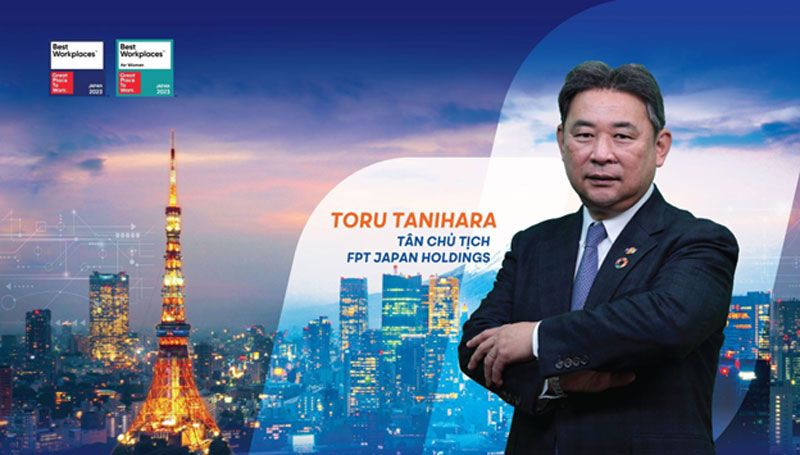 Ông Toru Tanihara trở thành Chủ tịch FPT Japan từ đầu tháng 4/2023