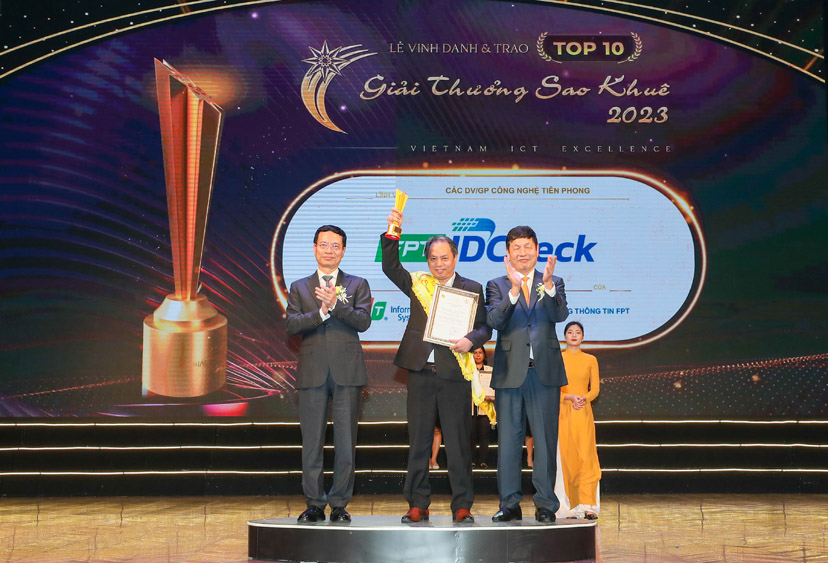 FPT.IDCheck được vinh danh trong Top 10 Giải thưởng Sao Khuê 2023