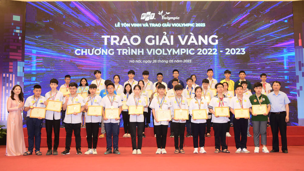 Hơn 21.000 học sinh đạt giải Violympic năm học 2022 - 2023
