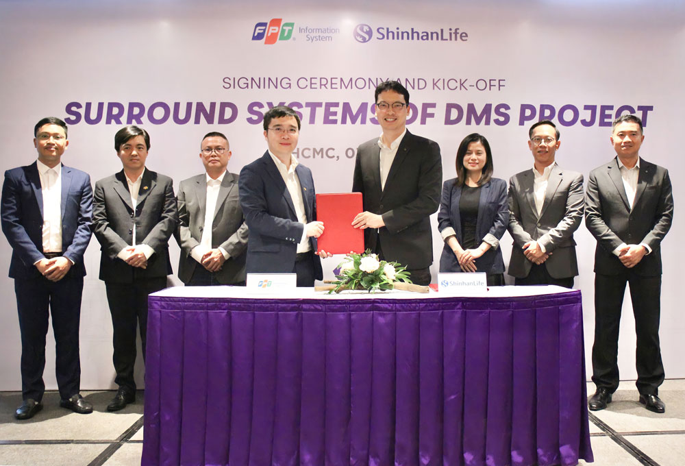 FPT IS triển khai hệ sinh thái số toàn trình cho Shinhan Life Việt Nam