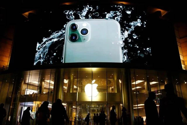 Doanh số Apple giảm 30% tại Trung Quốc