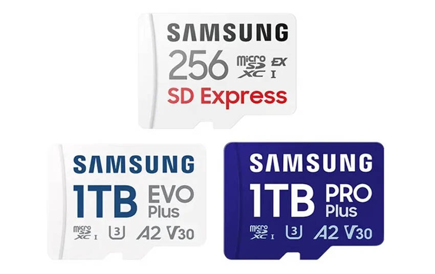 Các thẻ nhớ microSD mới được Samsung giới thiệu