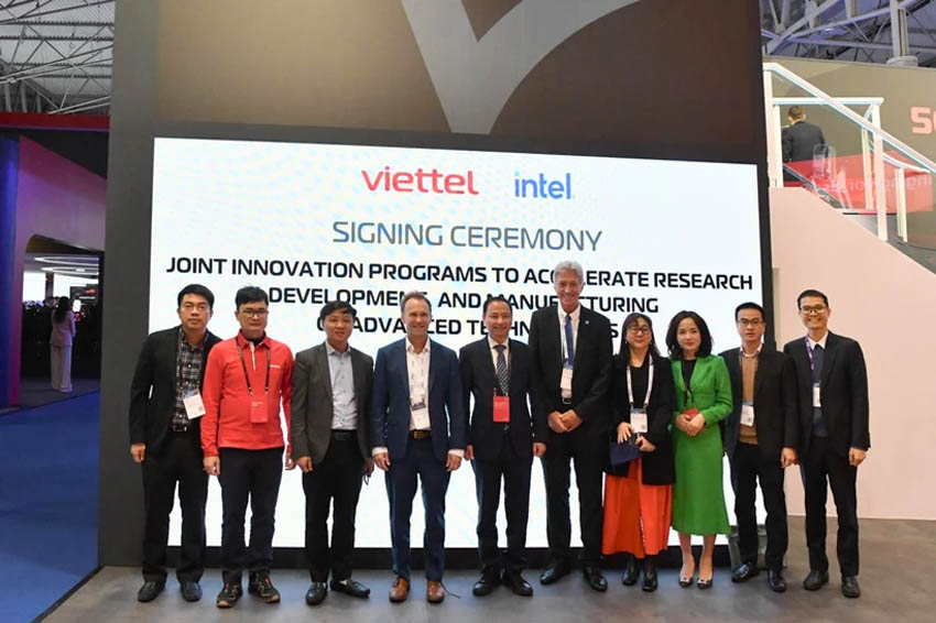 Viettel và Intel sẽ hợp tác trong lĩnh vực công nghệ cao và Hạ tầng Số 