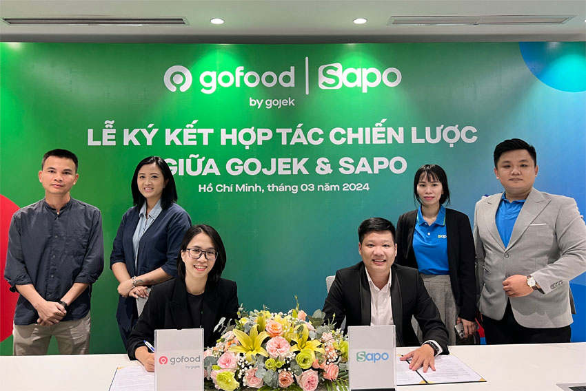 Sapo bắt tay Gojek triển khai giải pháp Sapo FnB