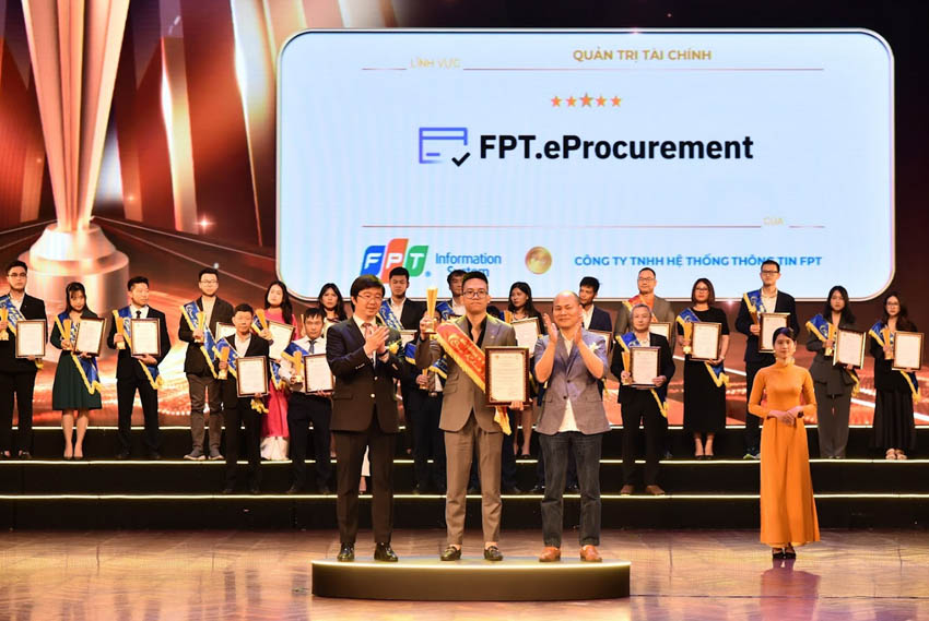 FPT.eProcurement đạt Xếp hạng 5 sao Sao Khuê lĩnh vực Quản trị tài chính