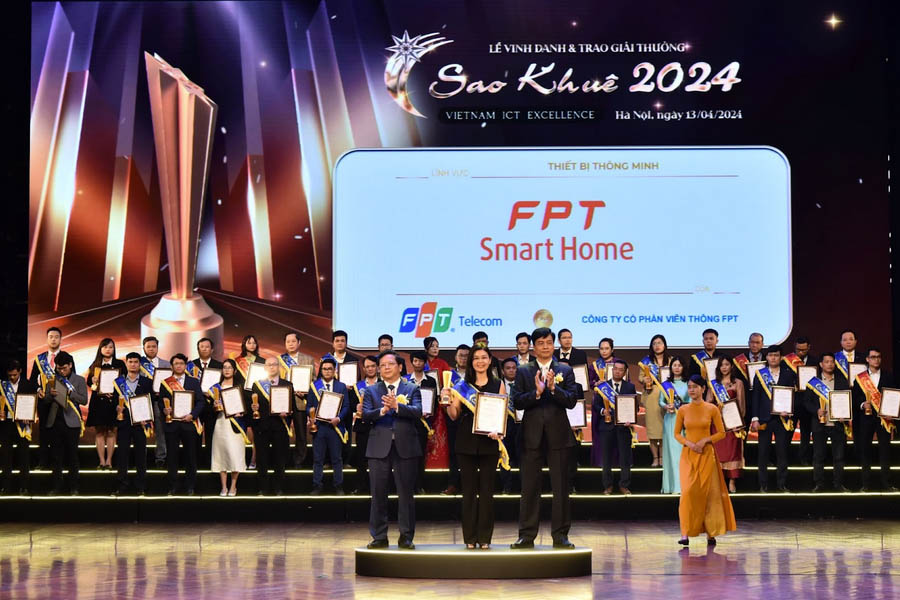 Giải thưởng Sao Khuê 2024 vinh danh FPT Smart Home năm thứ 2 liên tiếp