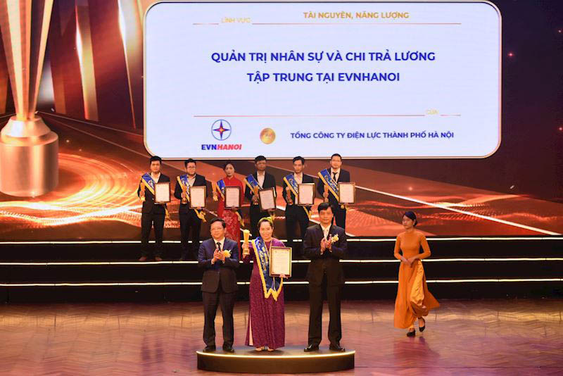 EVNHANOI nhận Giải thưởng Sao Khuê 2024