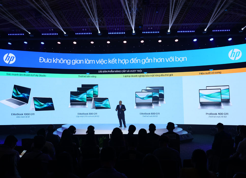 HP ra mắt thị trường Việt Nam loạt sản phẩm tích hợp AI mới