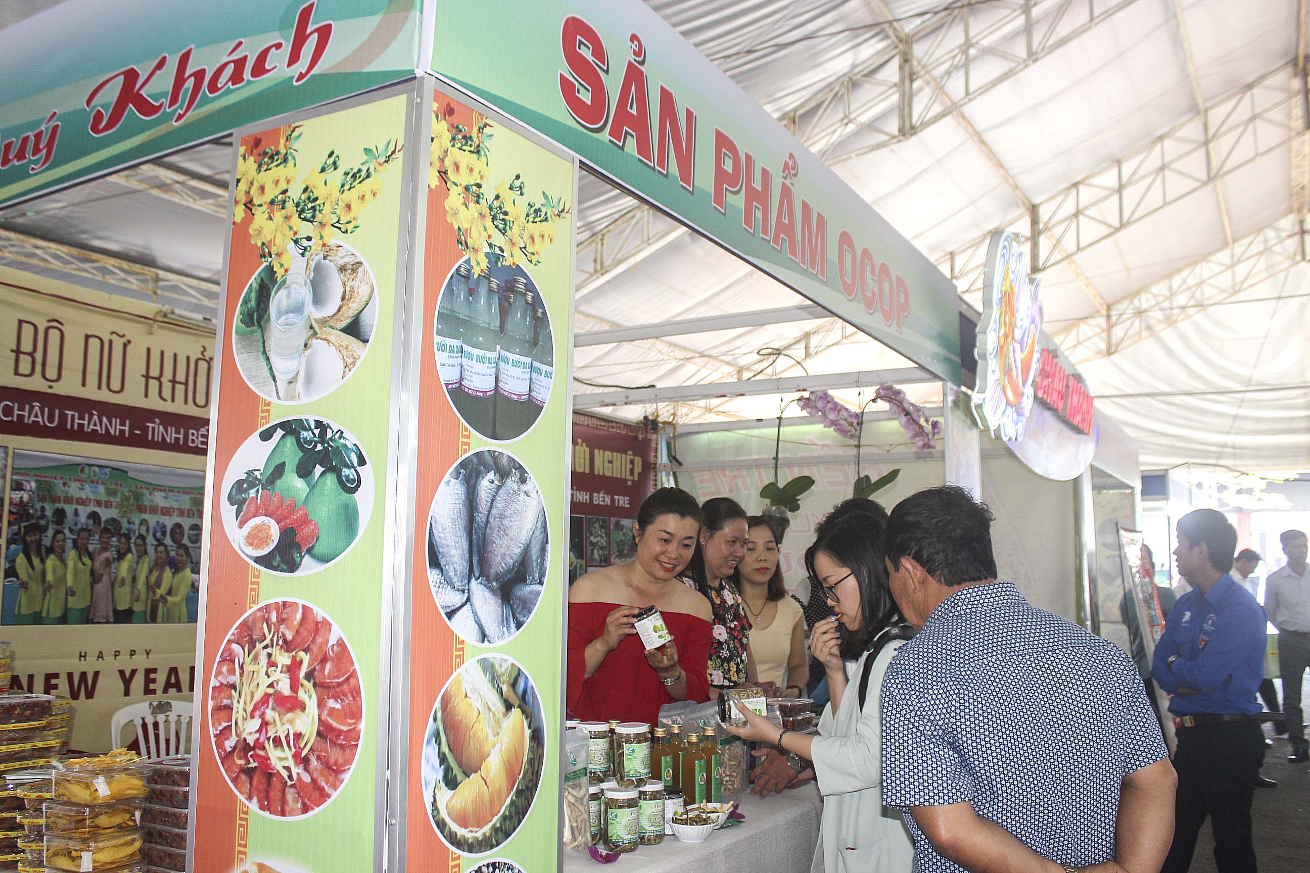 Hội chợ Giới thiệu sản phẩm OCOP tỉnh Bến Tre tại Thành phố Hồ Chí Minh
