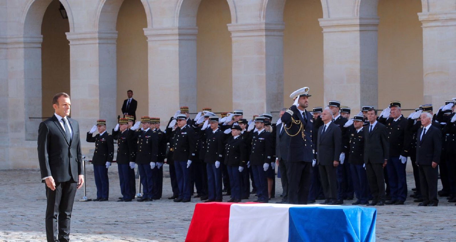 Tang lễ cựu Tổng thống Pháp