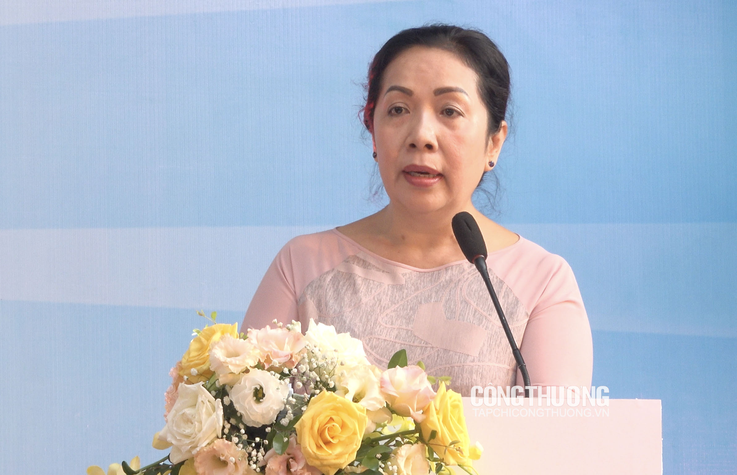 Bà Nguyễn Huỳnh Trang - Phó Giám đốc Sở Công Thương Thành phố Hồ Chí Minh