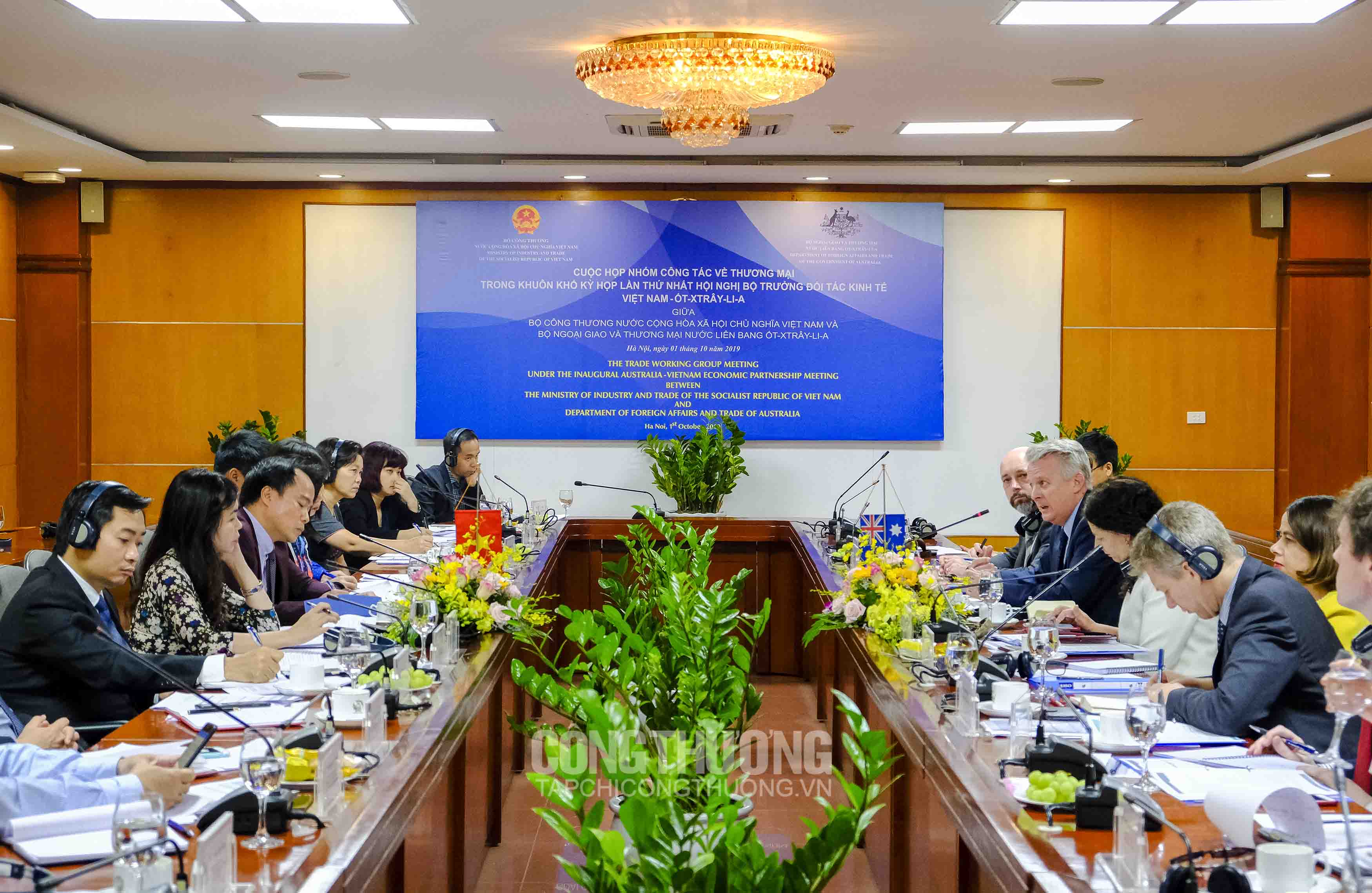 Cuộc họp Nhóm công tác về Thương mại thuộc khuôn khổ Hội nghị Bộ trưởng Đối tác kinh tế Việt Nam – Úc lần thứ nhất tại Bộ Công Thương