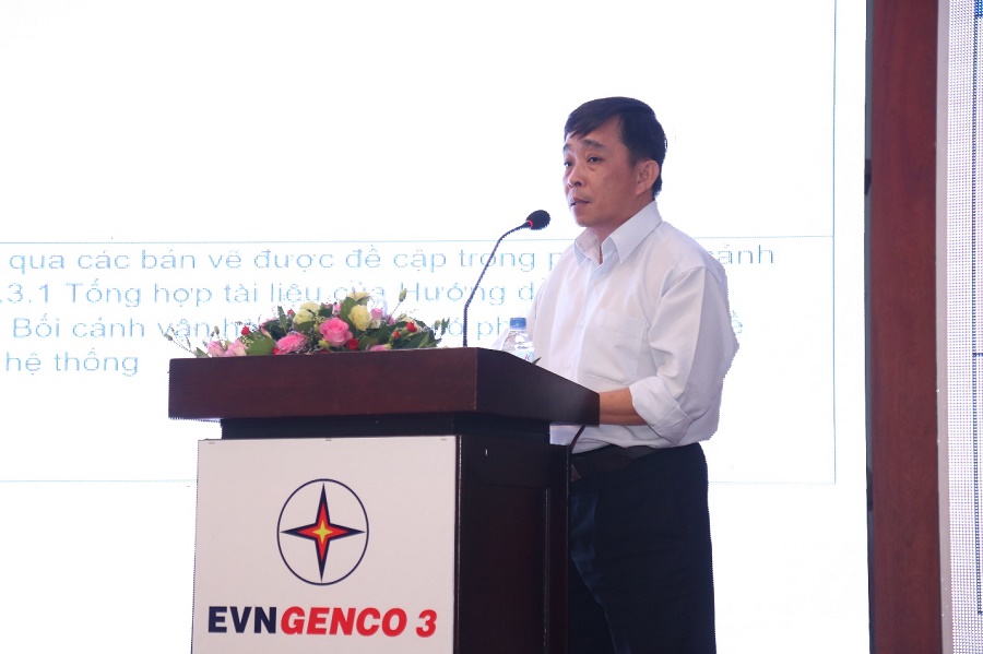 Ông Trần Quang Thảo - Đại diện công ty EPS trình bày về tầm quan trọng của RCM