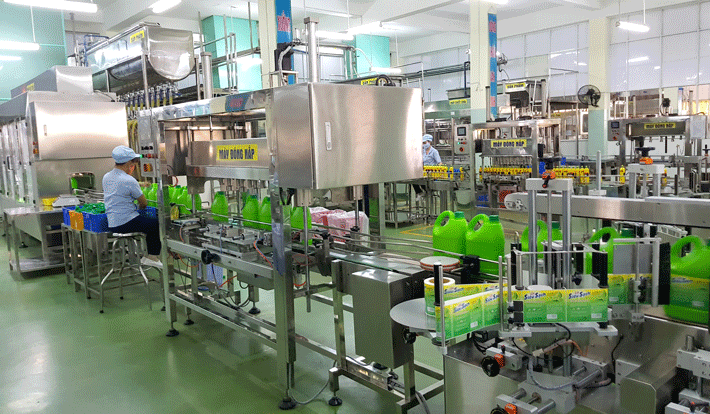 Lix làm chủ được công nghệ sản xuất chất tẩy rửa lỏng.