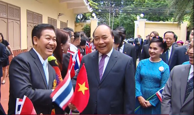 Thủ tướng Nguyễn Xuân Phúc trong lần đến thăm Thái Lan