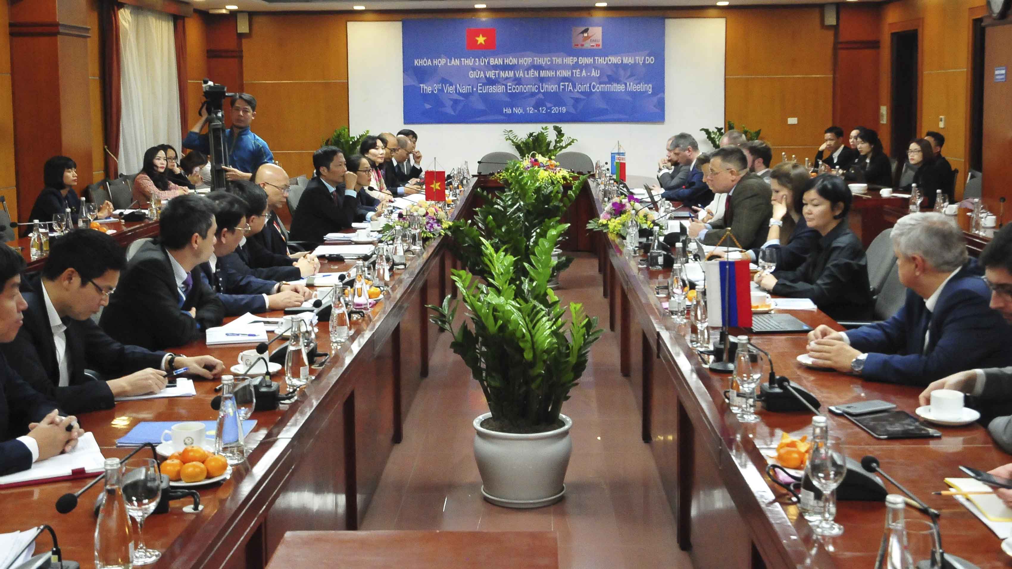 Hiệp định Thương mại tự do giữa Việt Nam và Liên minh Kinh tế Á-Âu