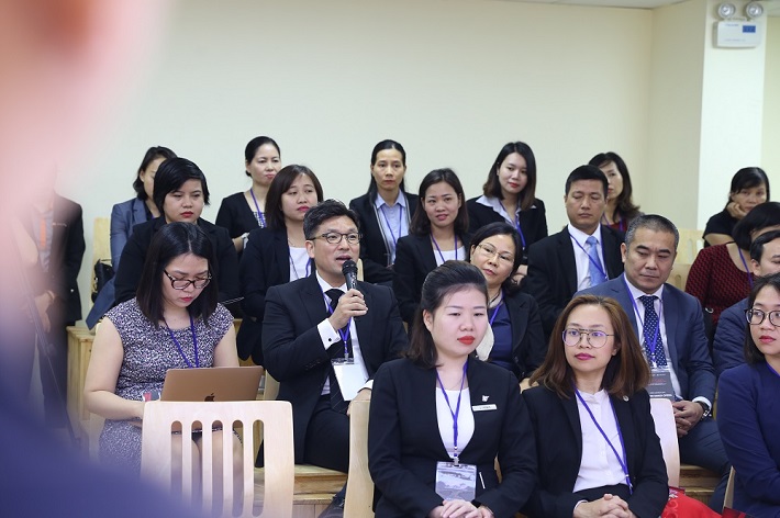 anh Lê Đình Gieo – Sales Manager Chefjob.vn nhấn mạnh về sự kết nối giữa Doanh nghiệp và các cơ sở đào tạo nghề