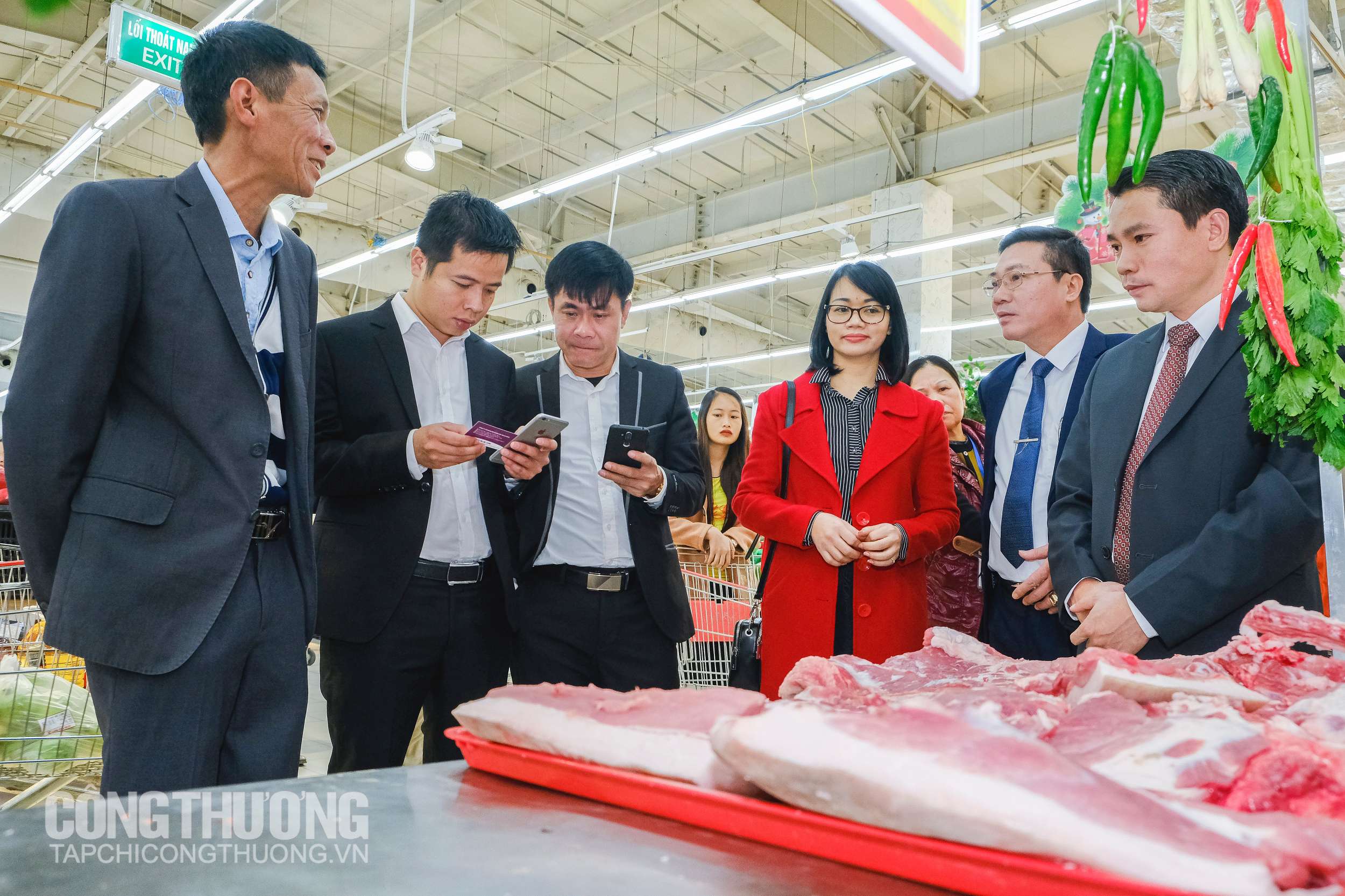 Sản phẩm thịt lợn đen Mường Khương hiện đã được đưa vào tiêu thụ trong hệ thống siêu thị Big C