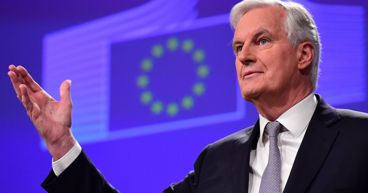 Trưởng đoàn đàm phán Liên minh châu Âu (EU) Michel Barnier