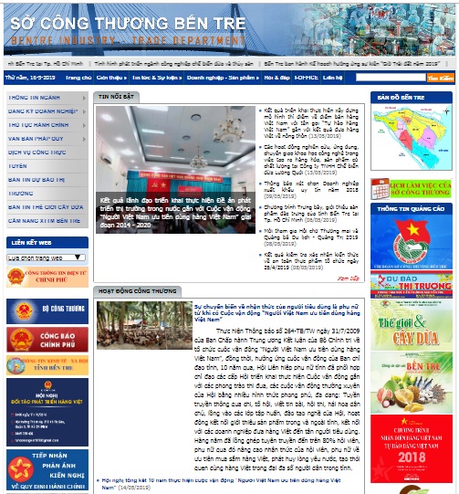 Sở Công Thương Bắc Ninh treo banner hưởng ứng Chương trình Nhận diện hàng Việt Nam - Tự hào hàng Việt Nam năm 2019