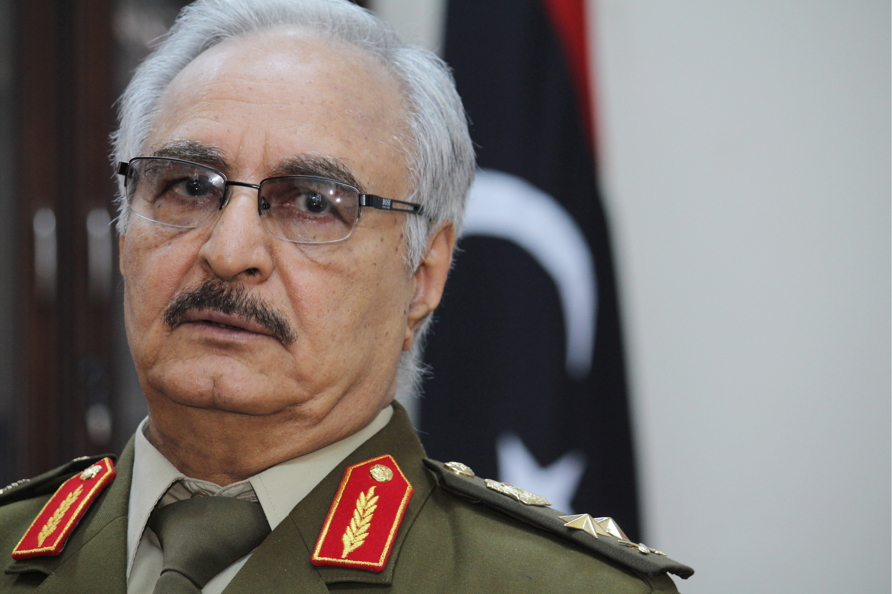 Chỉ huy Quân đội Quốc gia Libya (LNA) Khalifa Haftar