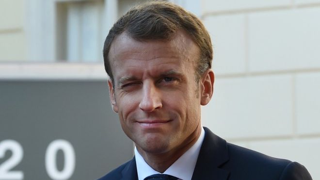 Tổng thống Pháp Emmanuel Macron