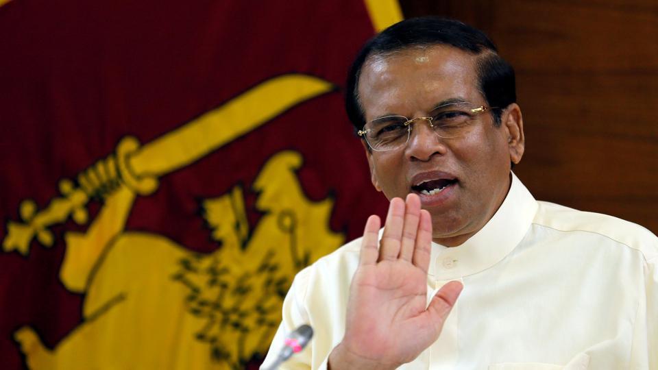 Tổng thống Sri Lanka Maithripala Sirisena 
