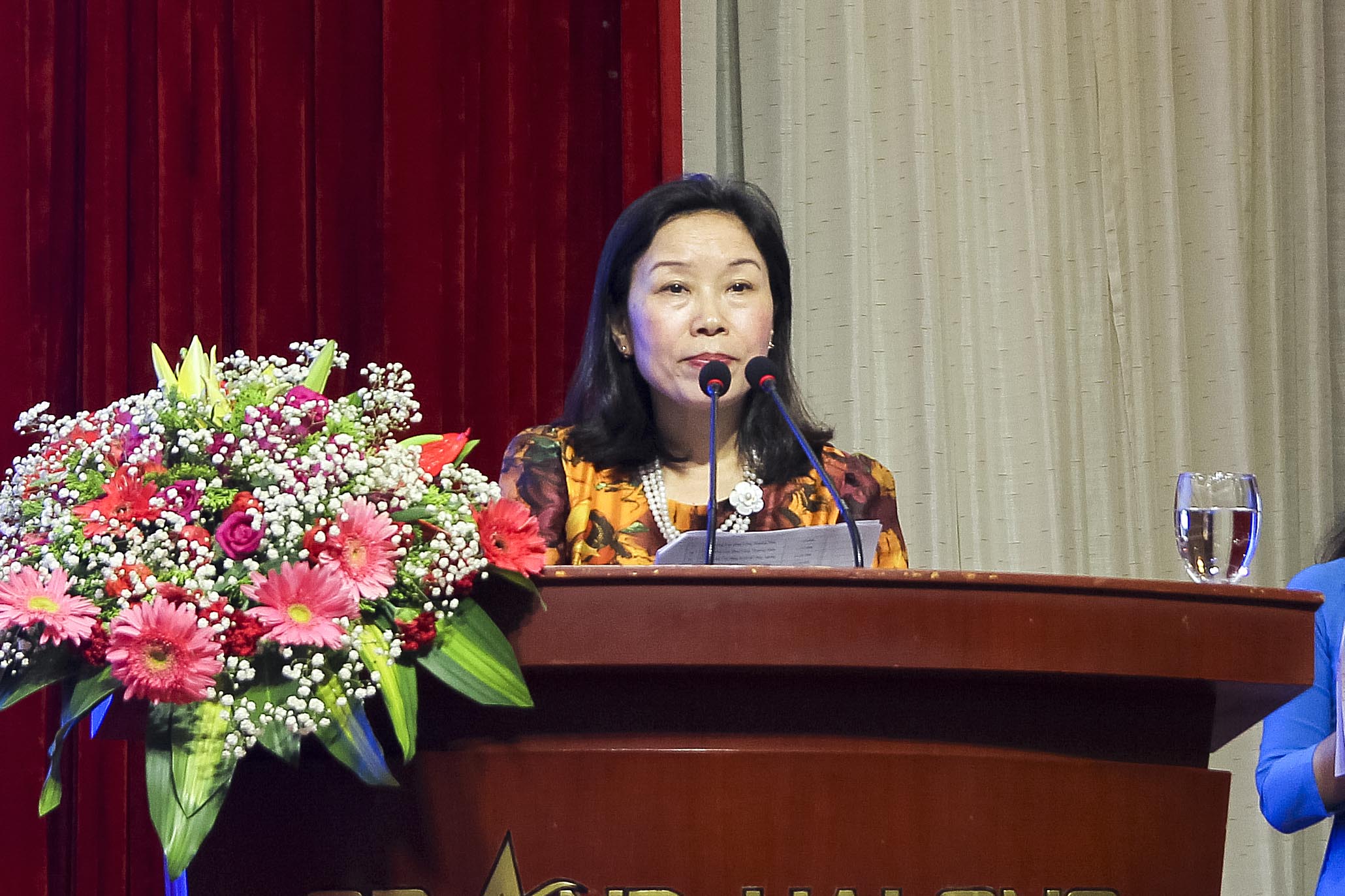 Bà Lê Thị Tâm - Phó Trưởng ban Chính sách Pháp luật Công đoàn Công Thương Việt Nam