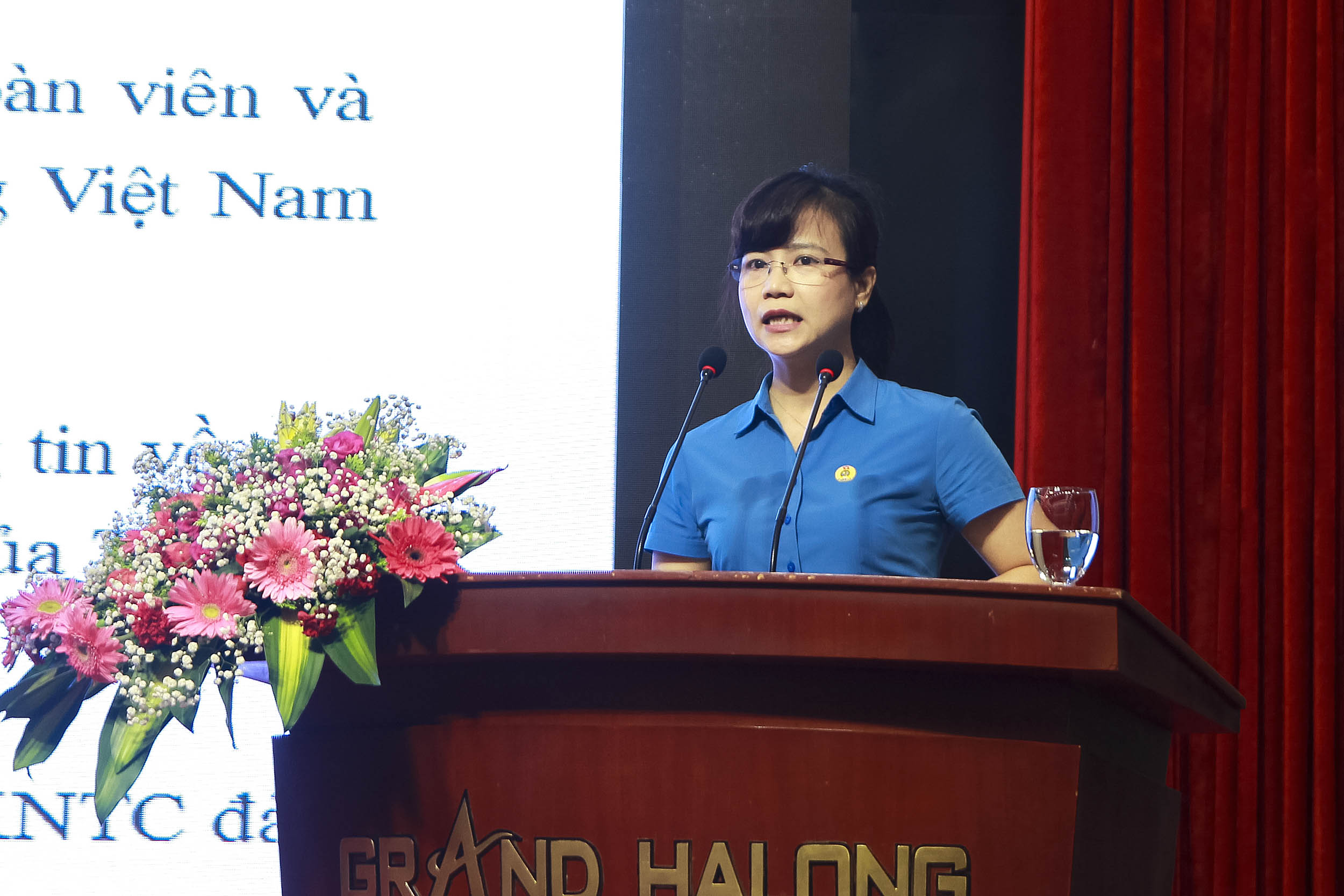 Bà Nguyễn Thị Phương Nam - Chủ nhiệm Ủy ban kiểm tra Công đoàn Công Thương Việt Nam