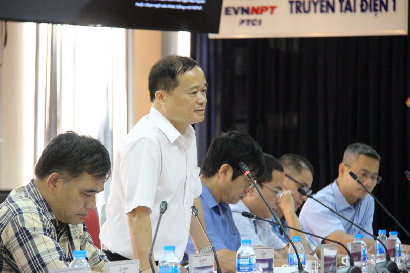 Ông Nguyễn Hữu Long, Phó Giám đốc quản lý điều hành PTC1 phát biểu tại lễ ký biên bản ghi nhớ hợp tác giữa PTC1 và EPU