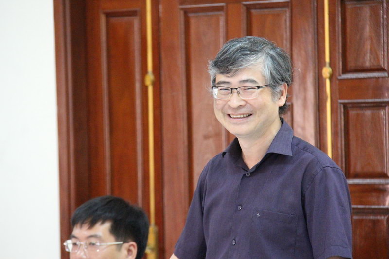 TS. Trương Huy Hoàng, Hiệu trưởng Trường Đại học Điện lực phát biểu tại lễ ký biên bản ghi nhớ hợp tác giữa PTC1 và EPU