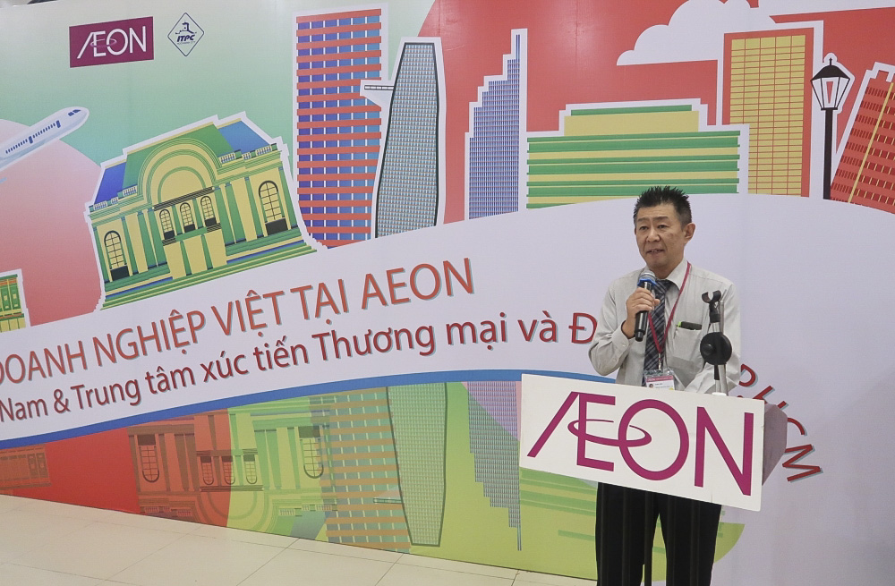 Ông Seo Fumio - Phó tổng giám đốc Khối Thu mua Công ty TNHH AEON Việt Nam