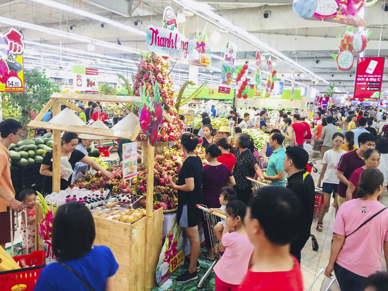 Tuần lễ Thanh long Bình Thuận tại hệ thống siêu thị Big C và GO! của Central Group Việt Nam từ ngày 7/7-14/7/2019