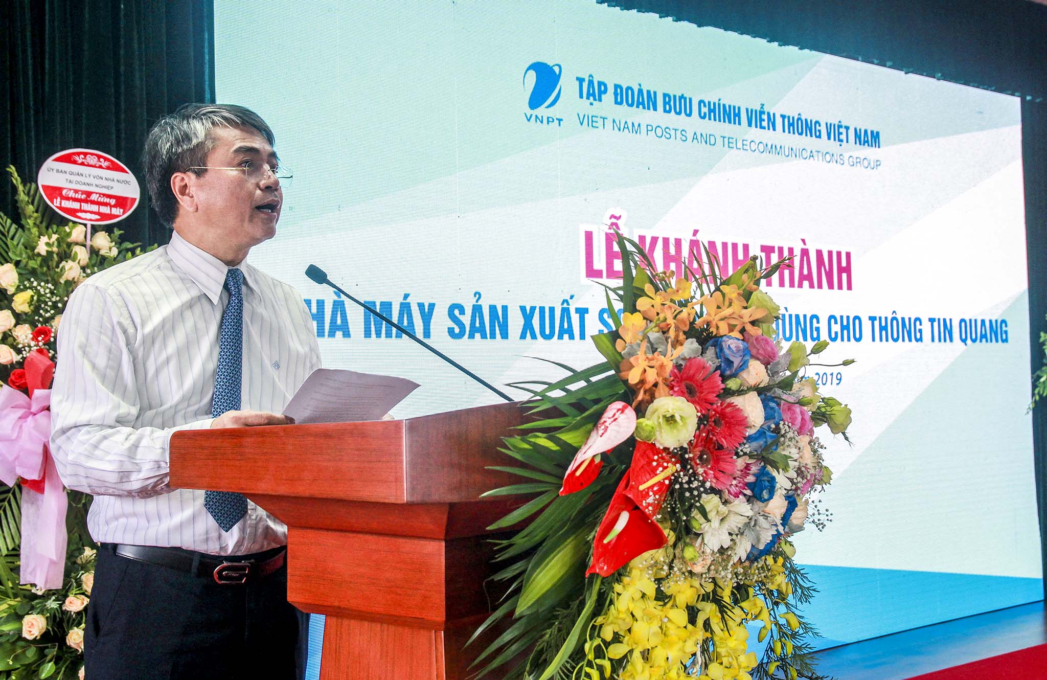 Ông Trần Mạnh Hùng - Chủ tịch HĐTV Tập đoàn VNPT 
