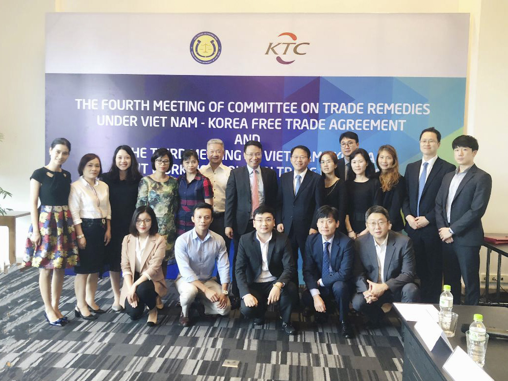 Cục Phòng vệ thương mại Việt Nam và Ủy ban Thương mại Hàn Quốc đã tổ chức Hội nghị lần thứ 4 Ủy ban Phòng vệ thương mại trong khuôn khổ VKFTA