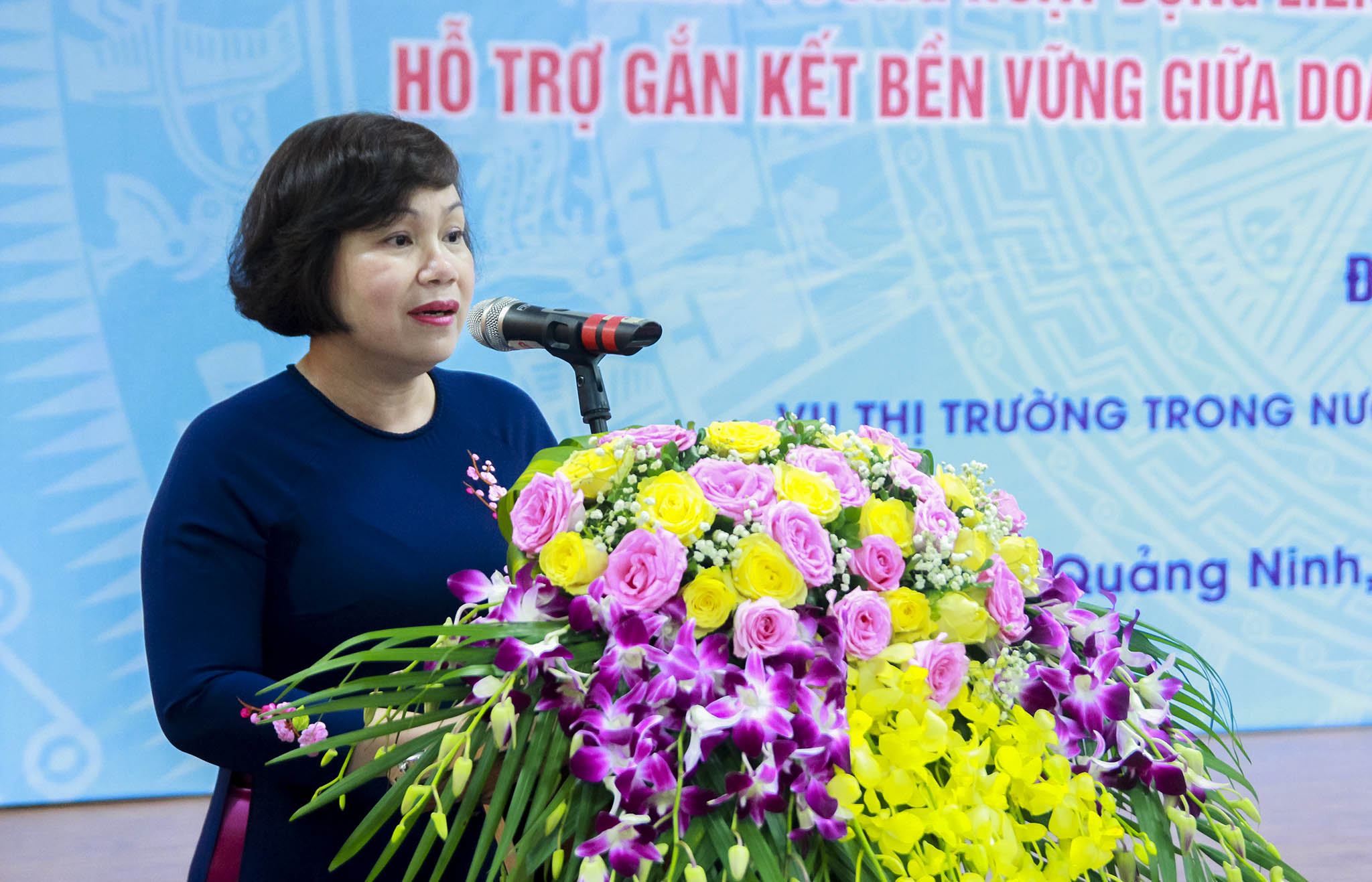 Bà Lê Việt Nga - Phó Vụ trưởng Vụ Thị trường trong nước (Bộ Công Thương)